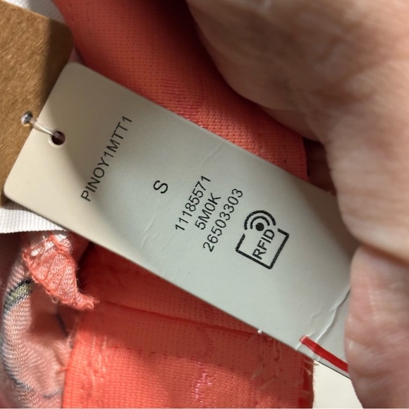 Victoria's Secret PINK Elastic Waist Cotton Peach Pajama Sleep Short Small NWT - Picture 4 of 7